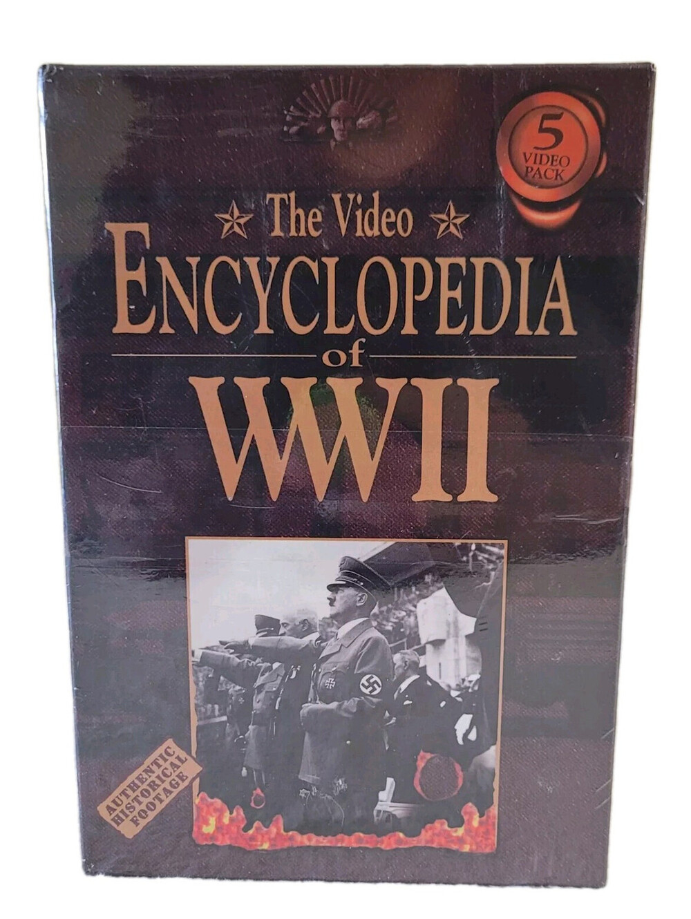 The Encyclopedia of World War II: Collection. The Videos  (VHS, 2000 5-Tape Set)